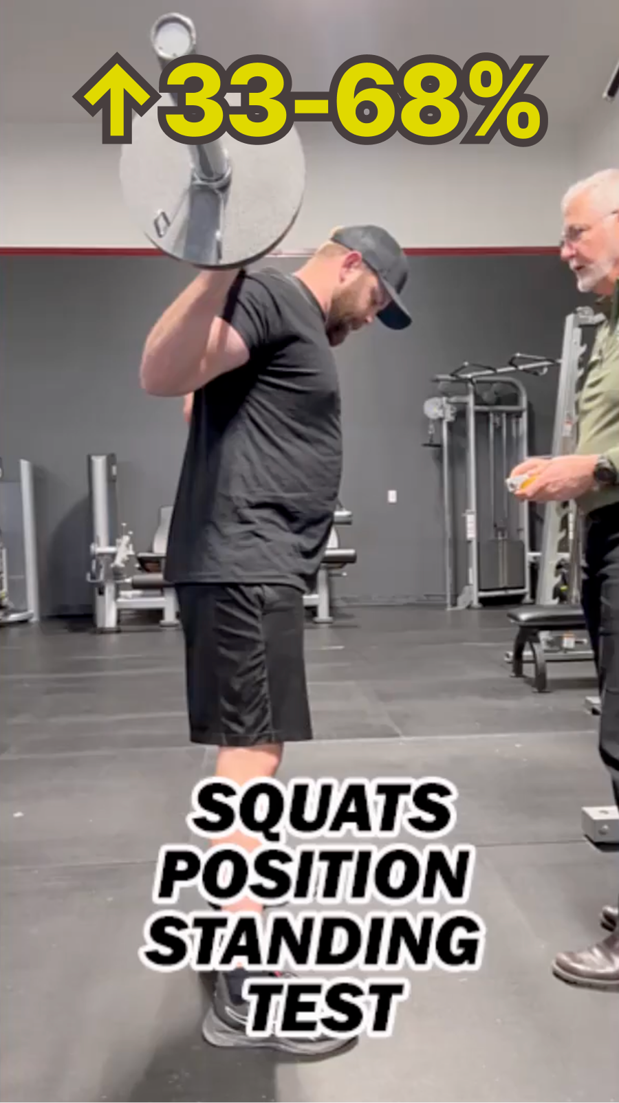 Cluffy strength test thumbnail: Squats Standing Test