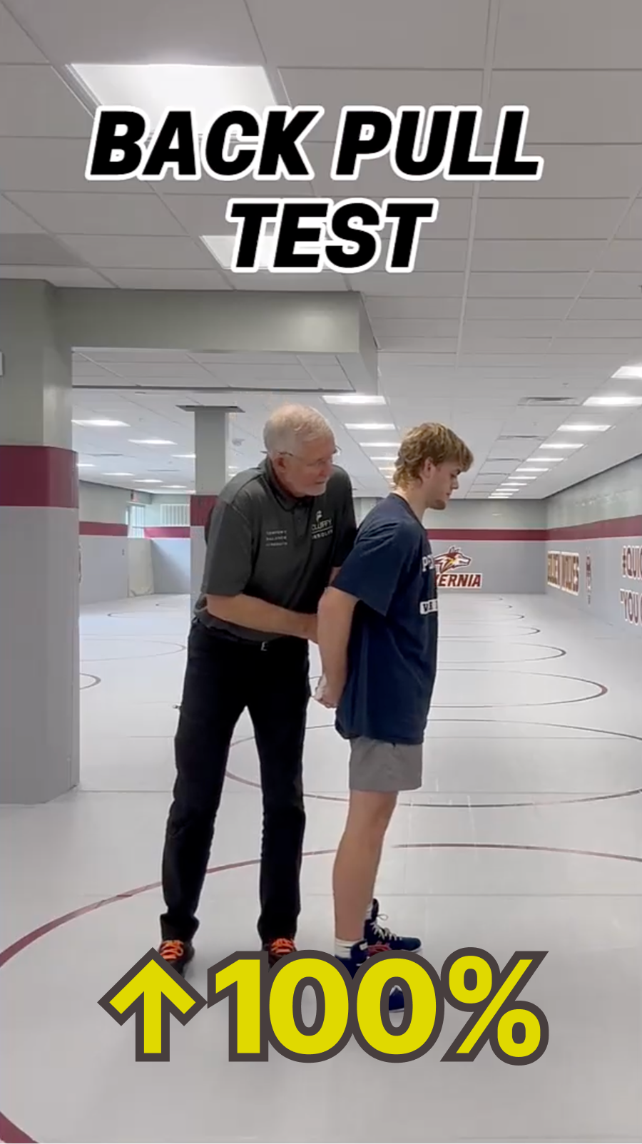 Cluffy wrestling test thumbnail: Back Pull Test