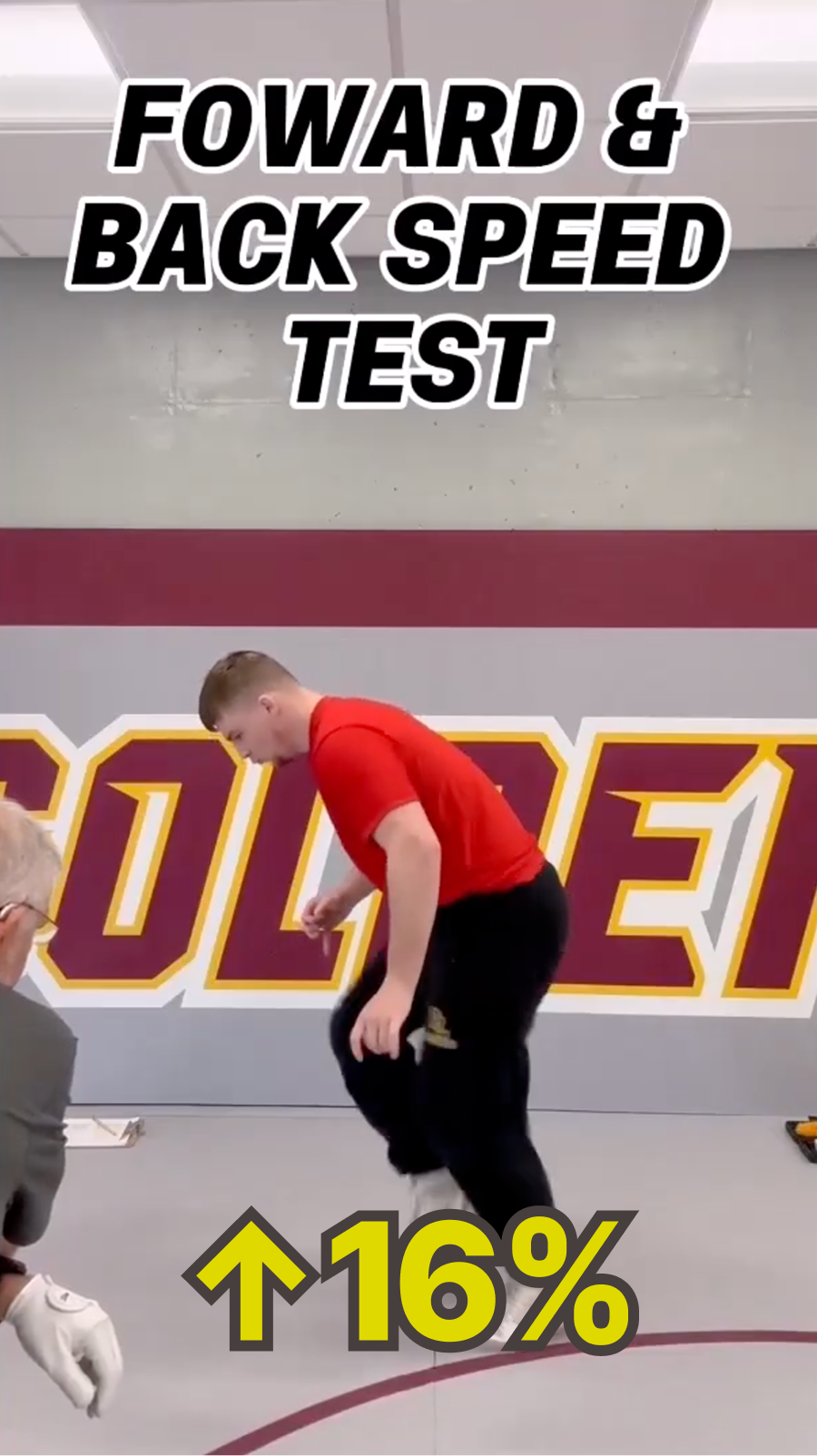 Cluffy wrestling test thumbnail: Forward And Back Speed Test