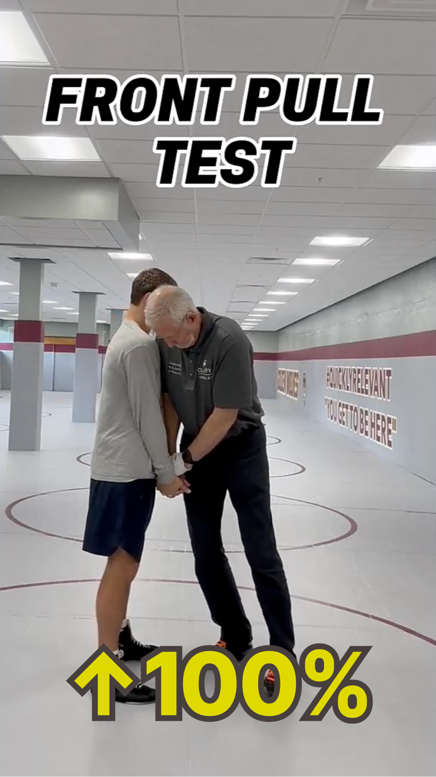 Cluffy wrestling test thumbnail: Front Pull Test