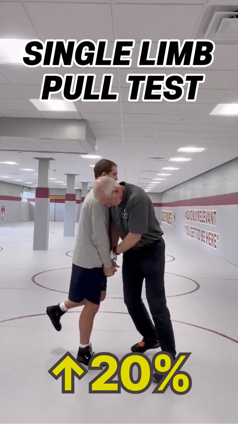 Cluffy wrestling test thumbnail: Single Limb Balance Test