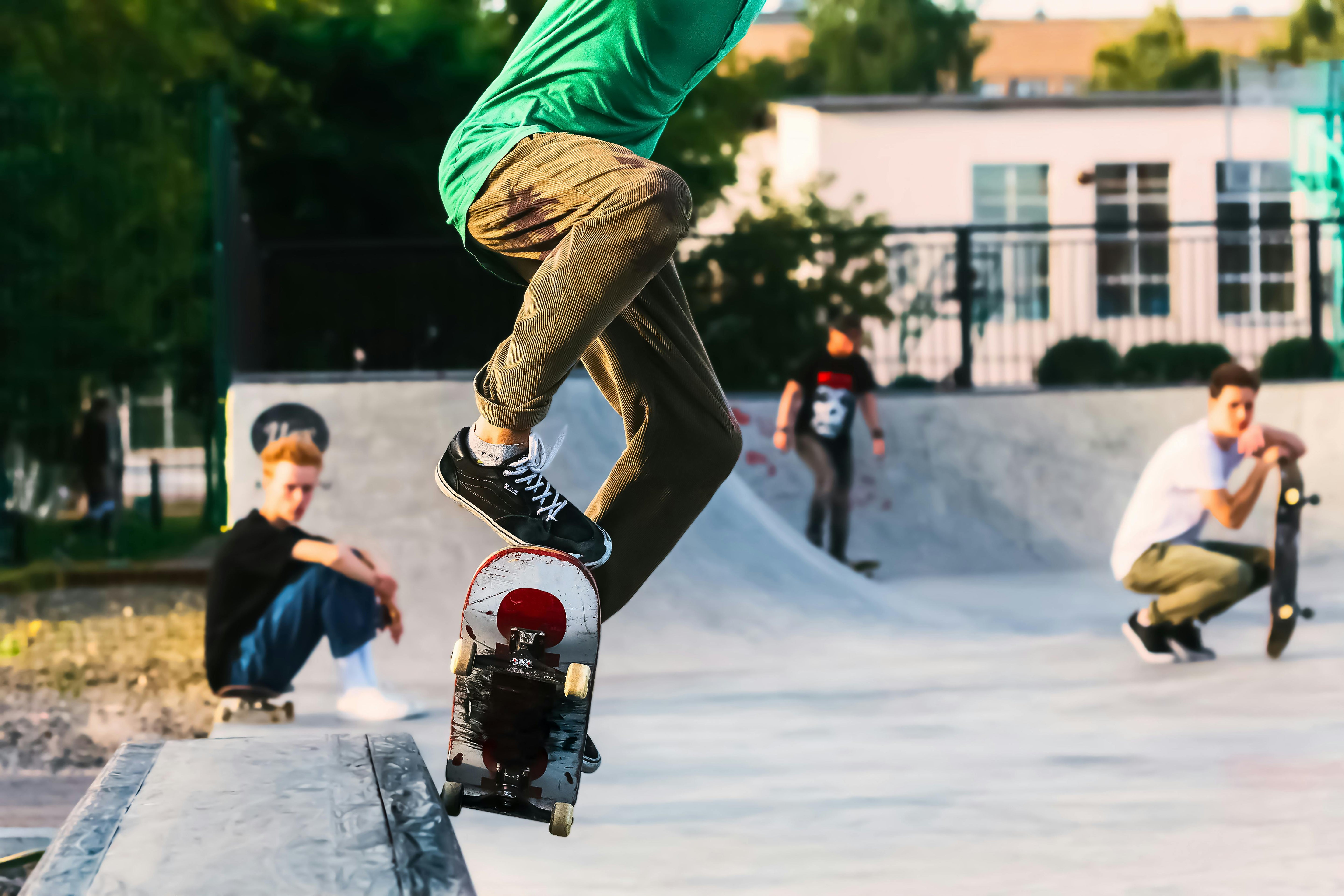 Skateboarding
